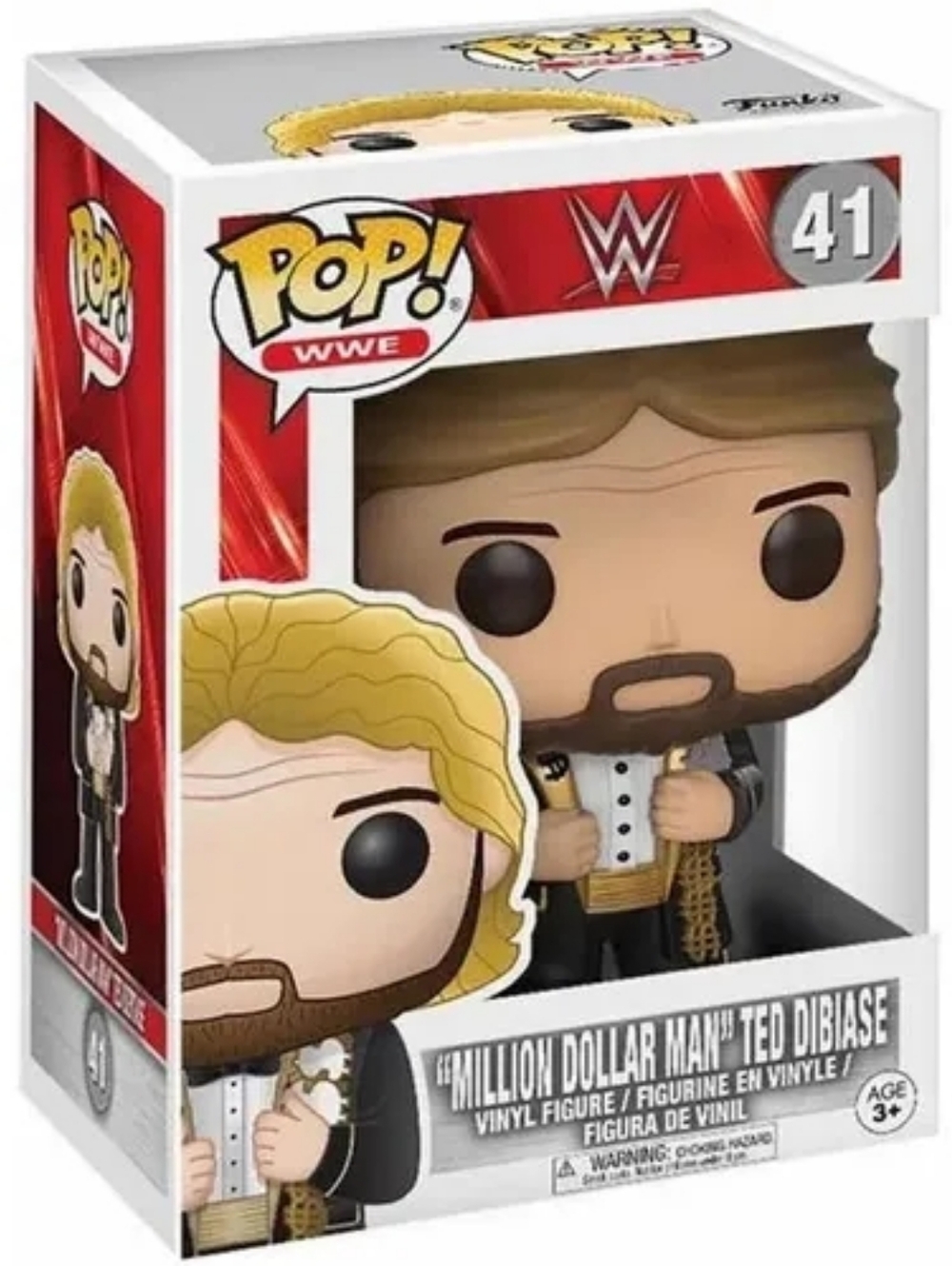 WWE Million Dollar Man Ted Dibiase #41 🔥  Funko Pop! Vinyl Figure Wrestling 🆕
